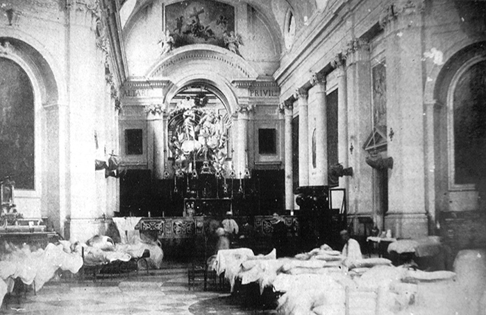 Bombardamento che colpì l’ospedale il 5 settembre 1943